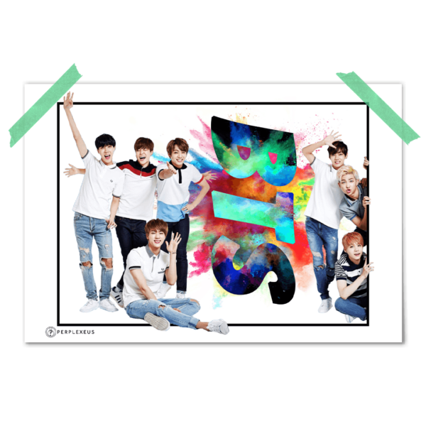 BTS Music Boy Band Poster K-POP