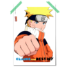 Naruto Change your Destiny Bro Fist with a Smirk Poster