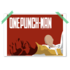 One Punch Man Saitama Minimalist Poster