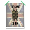 Sherlock BBC The Game Is On Britain England 221B Baker Street Poster